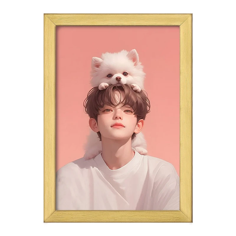 تابلو خندالو طرح پسر انیمه ای کد F2930