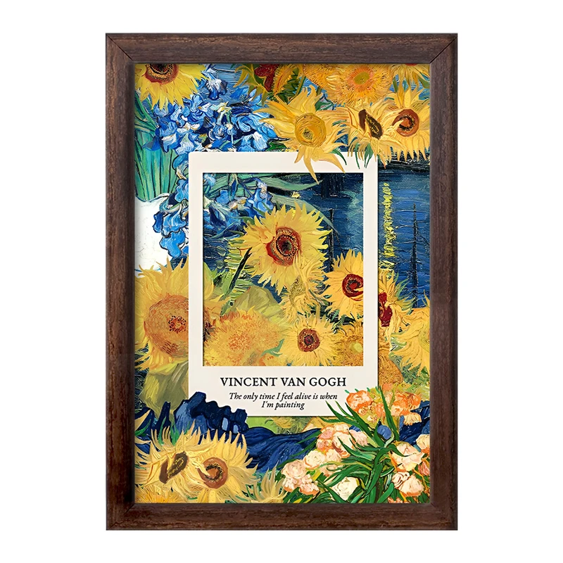 تابلو خندالو طرح ونسان ونگوگ کد F10714