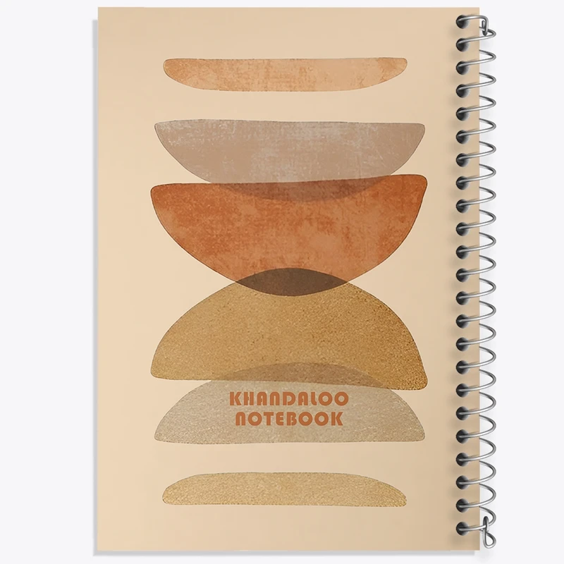 دفتر ژورنال نویسی 50 برگ خندالو مدل نقطه ای طرح مدرن کد N8645