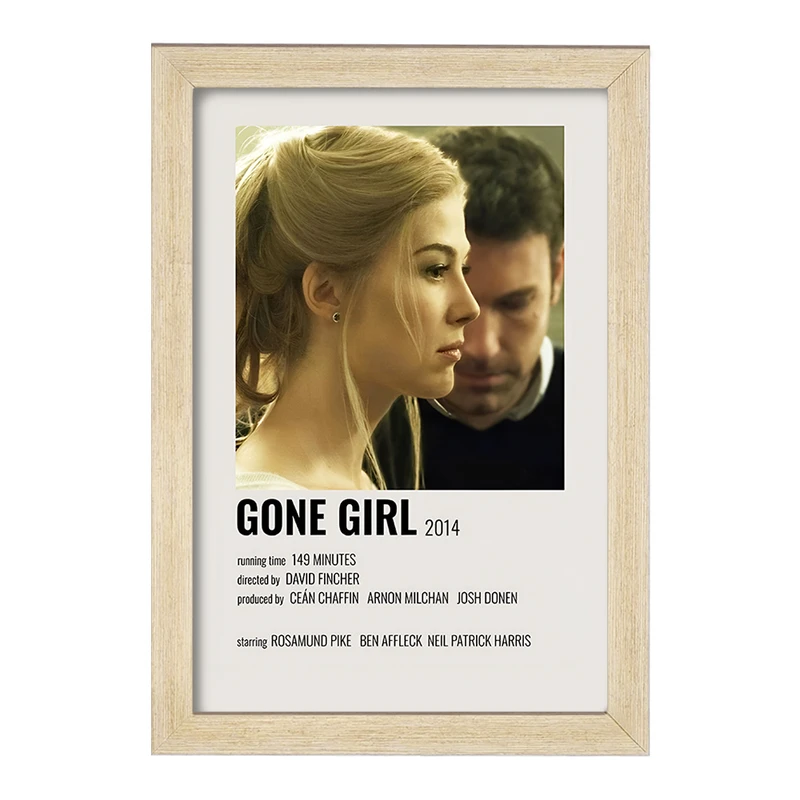 تابلو خندالو طرح دختر گمشده (Gone Girl) کد F13285
