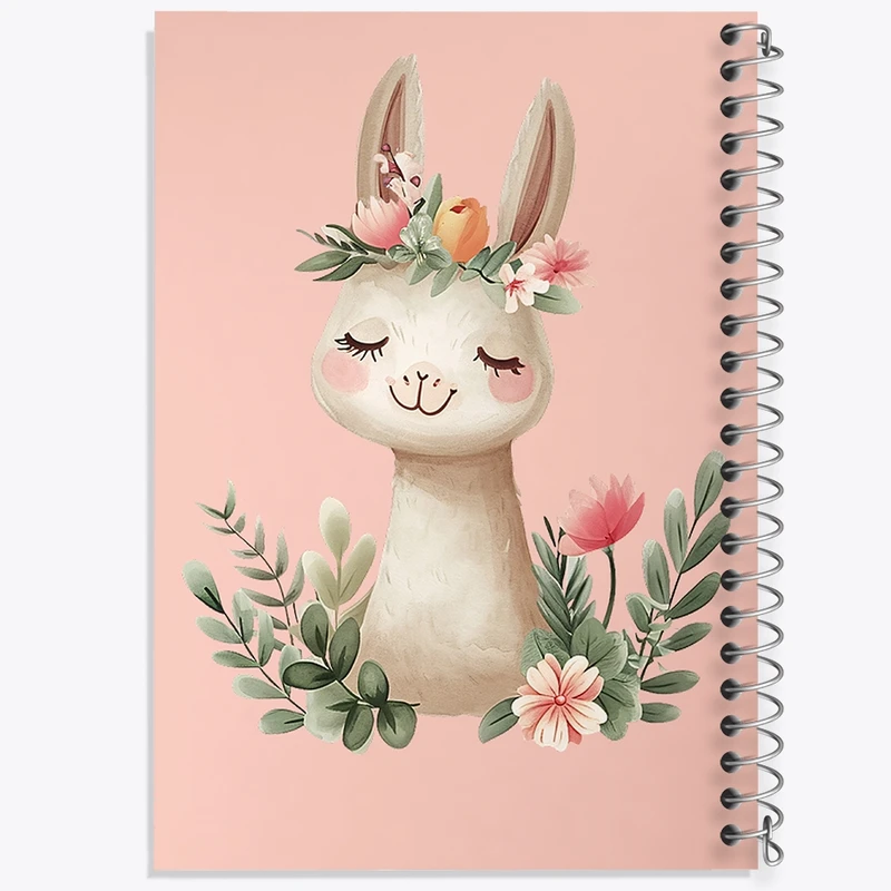 دفتر طراحی 50 برگ خندالو طرح خرگوش کیوت کد N1143