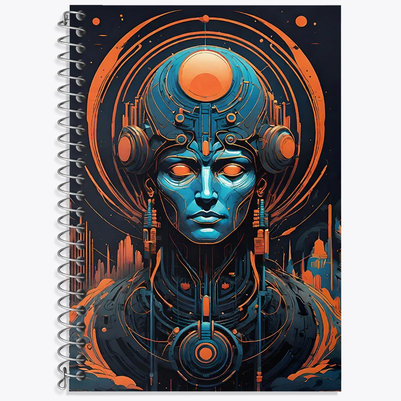 دفتر نت موسیقی 50 برگ خندالو طرح آدم فضایی کد F4662