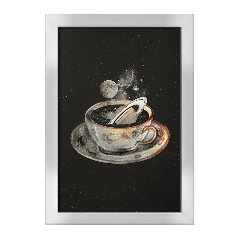 تابلو خندالو طرح فضایی کد F2556