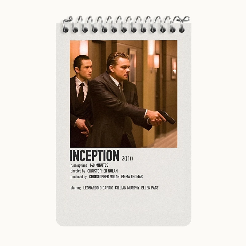 دفتر یادداشت 50 برگ خندالو طرح تلقین (Inception) کد F13296