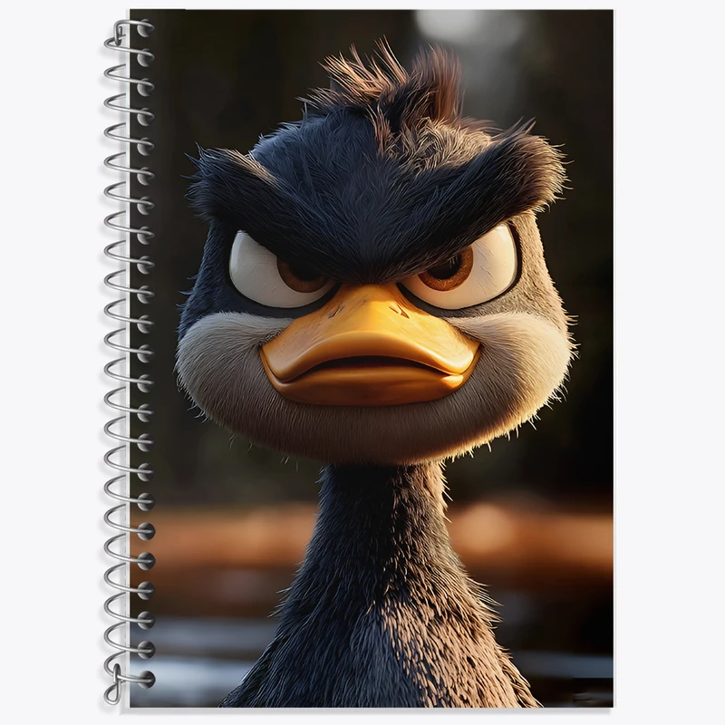 دفتر نت موسیقی 50 برگ خندالو طرح پرندگان خشمگین کد F12875