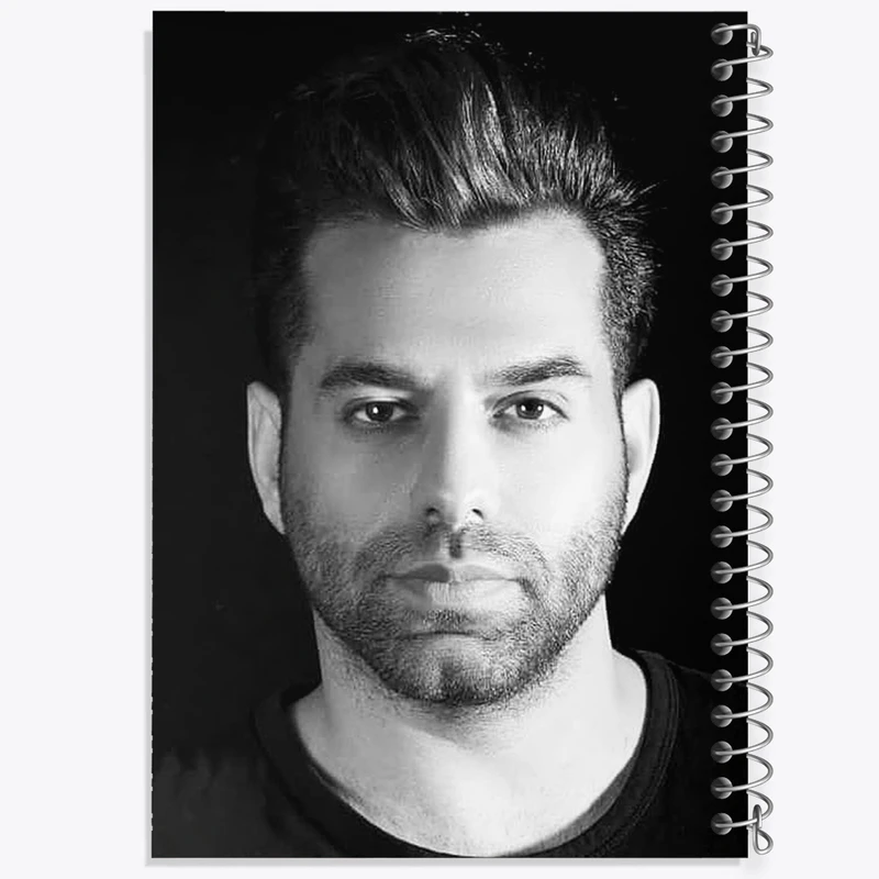 دفتر طراحی 50 برگ خندالو طرح رضا بهرام  کد 4001