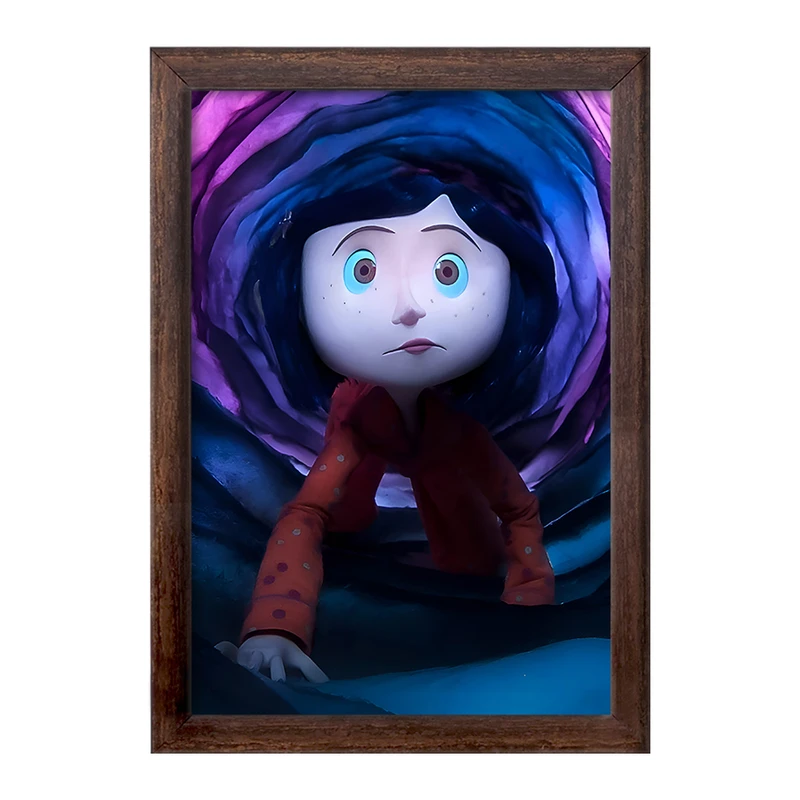 تابلو خندالو طرح کورالین (Coraline) کد F9991