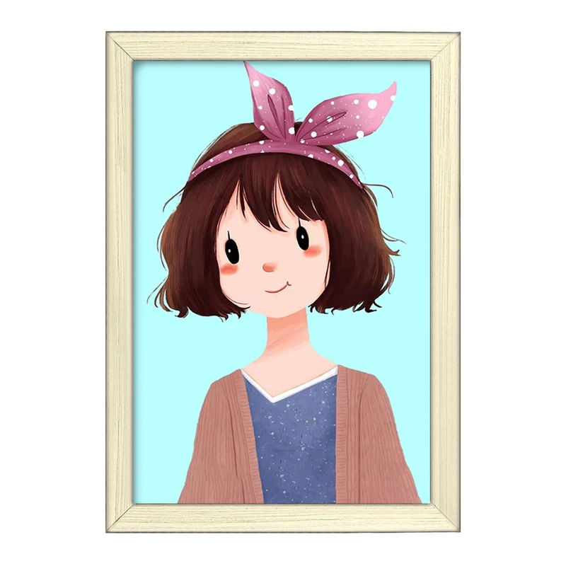 تابلو خندالو طرح دخترانه فانتزی کد 25752