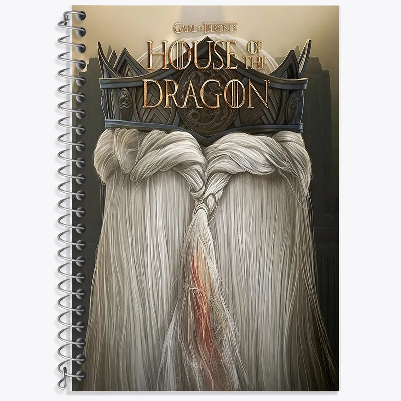 دفتر لغت 50 برگ خندالو طرح خاندان اژدها (House of the Dragon) کد F10147