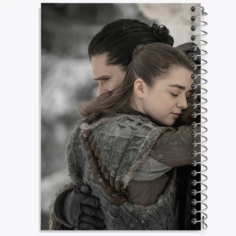 دفتر مشق 50 برگ خندالو طرح گیم اف ترونز (Game of Thrones) کد F11122