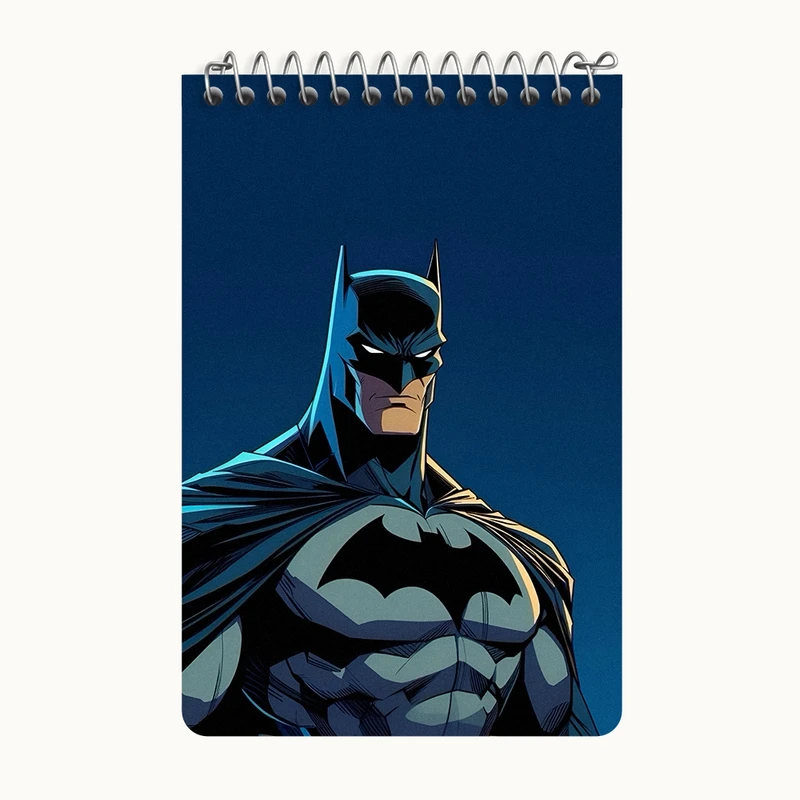 دفتر یادداشت 50 برگ خندالو طرح بتمن (Batman) کد F3971