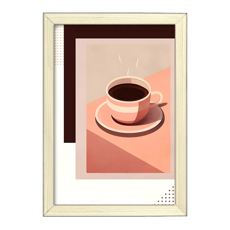 تابلو خندالو طرح قهوه (COFFEE) کد F10405