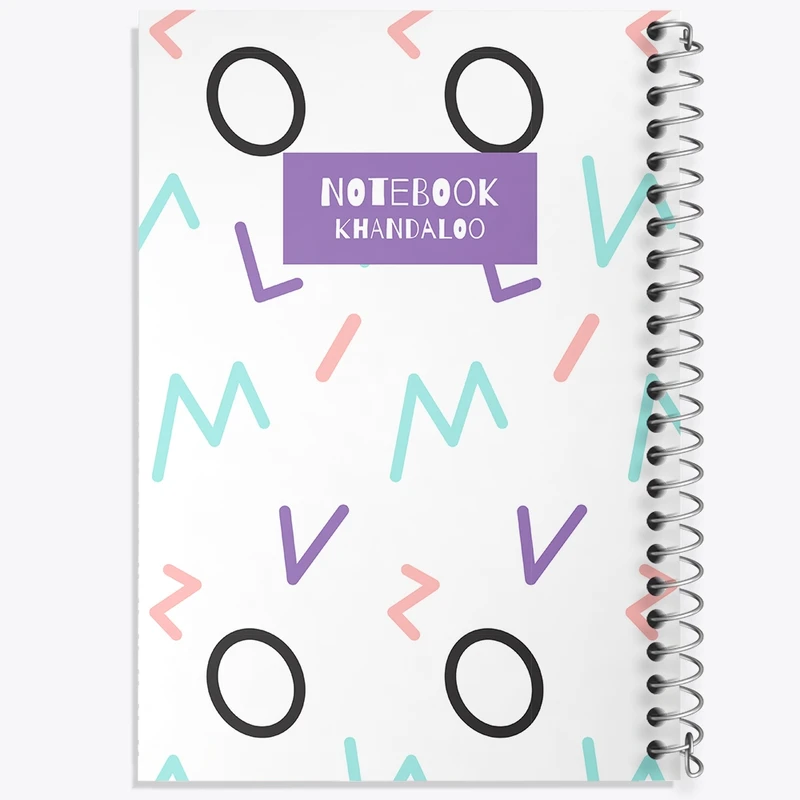 دفتر طراحی 50 برگ خندالو طرح فانتزی کد N1323