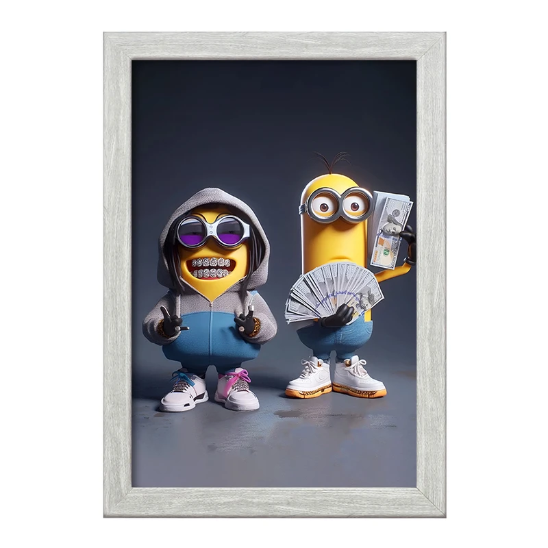 تابلو خندالو طرح مینیون ها (Minions) کد F4410