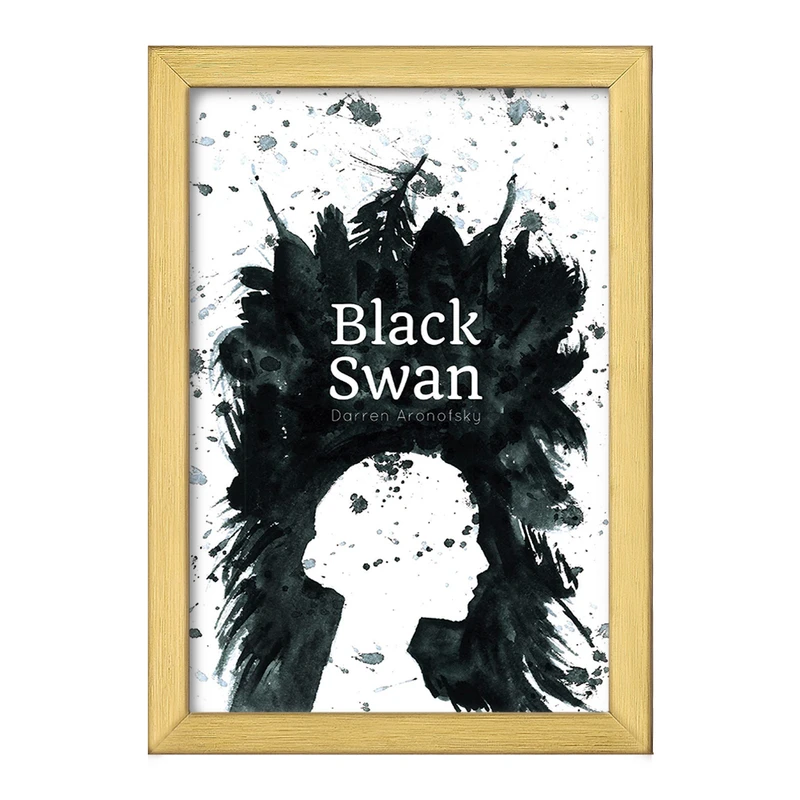 تابلو خندالو طرح قوی سیاه (Black Swan) کد F11337