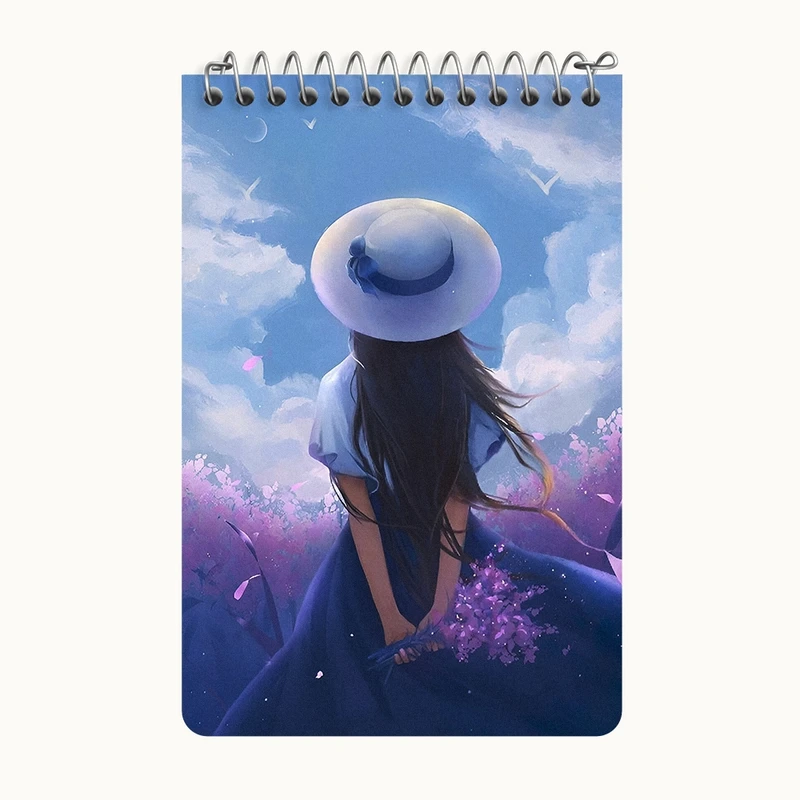 دفتر یادداشت 50 برگ خندالو طرح دخترانه کد F4200