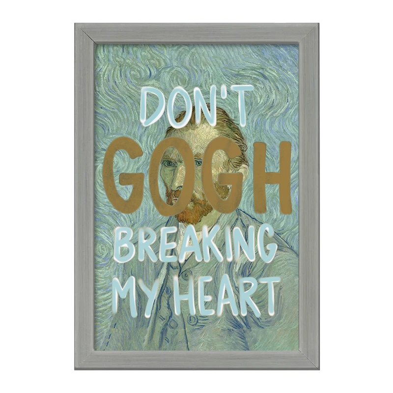 تابلو خندالو طرح ونسان ونگوگ کد F163