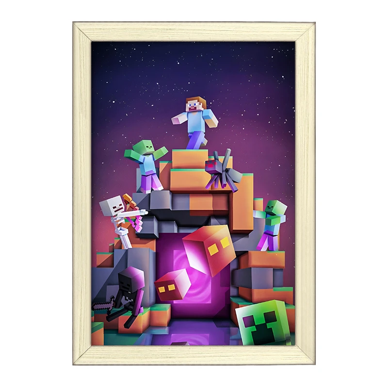 تابلو خندالو طرح ماینکرافت (Minecraft) کد F3517