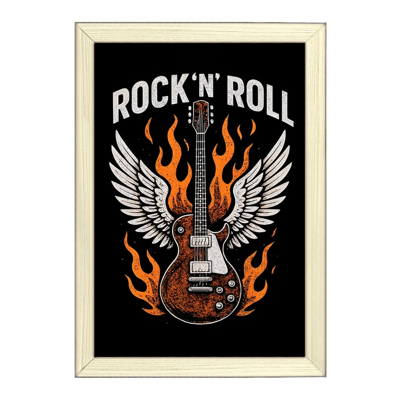 تابلو خندالو طرح راک اَند رول (Rock And Roll) کد F14182