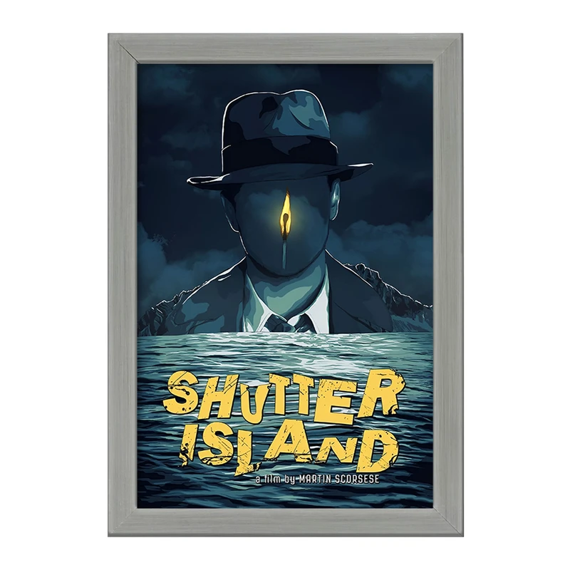 تابلو خندالو طرح جزیره شاتر (Shutter Island) کد F10173