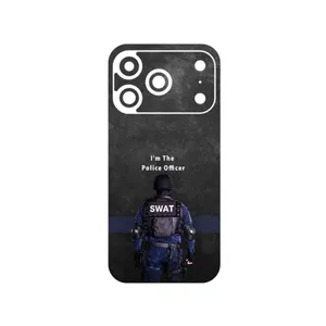 MAHOOT Police Officer Cover Sticker for Apple iPhone 17 Pro