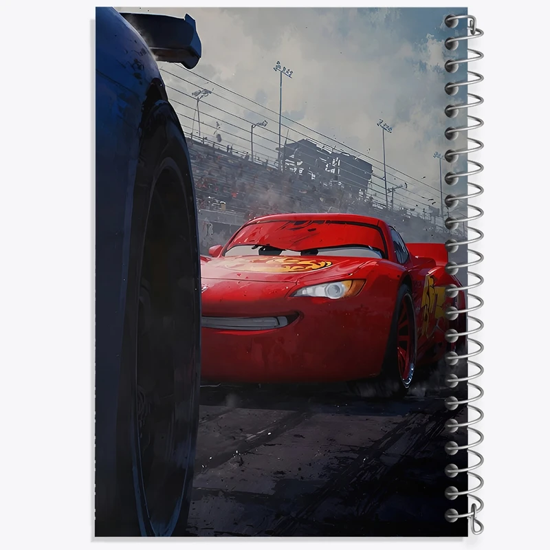 دفتر لیست خرید 50 برگ خندالو طرح مک‌ کوئین ماشین ها کد F9371