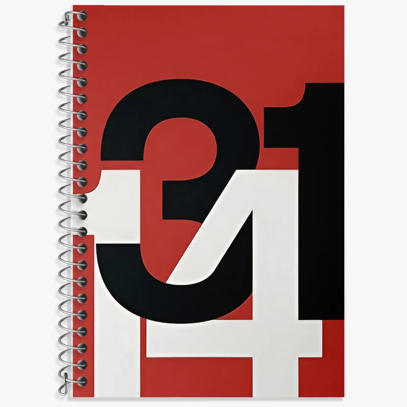 دفتر نت موسیقی 50 برگ خندالو طرح عداد کد F10113