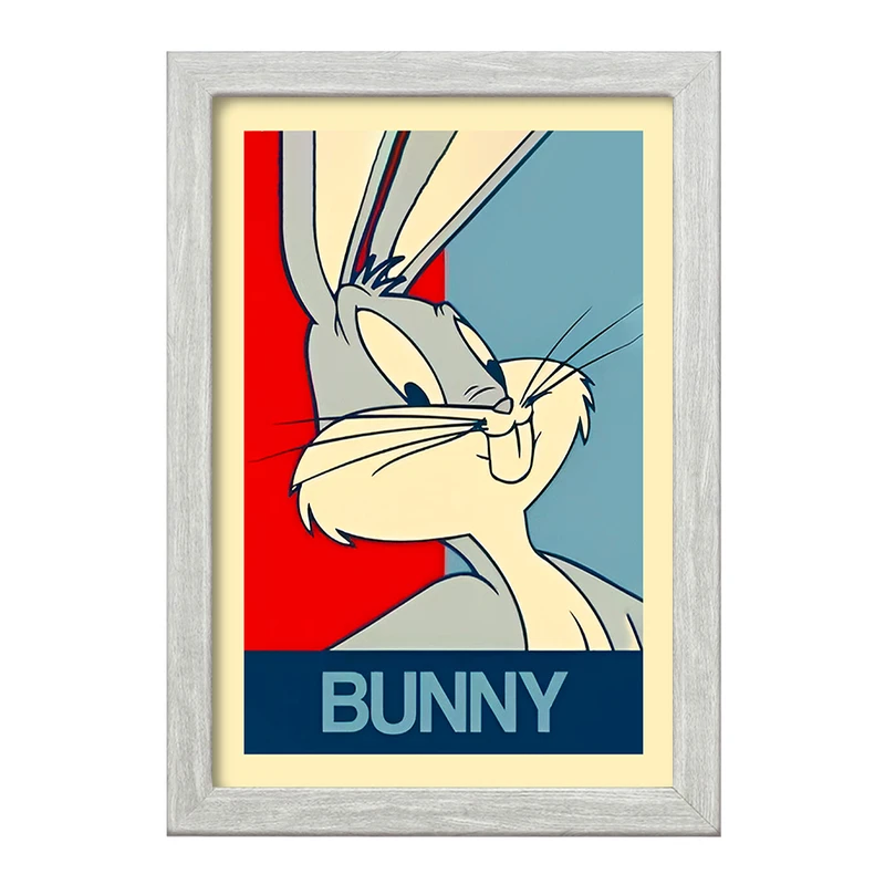 تابلو خندالو طرح باگز بانی (Bunny) کد F6468