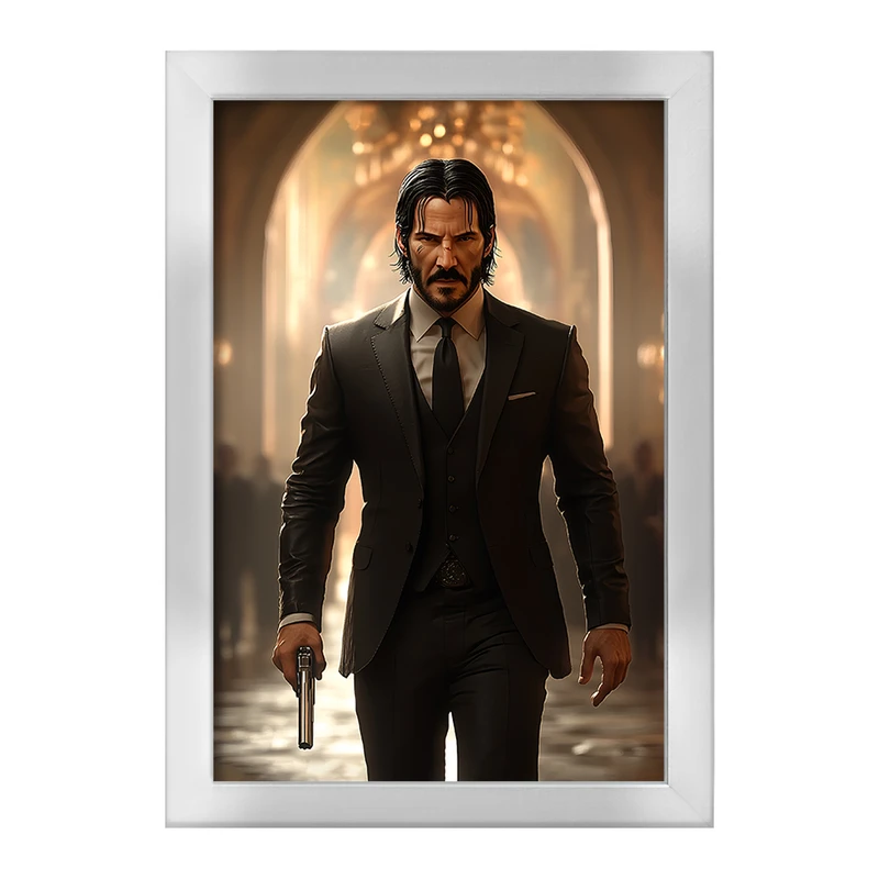 تابلو خندالو طرح جان ویک (John Wick) کد F5297