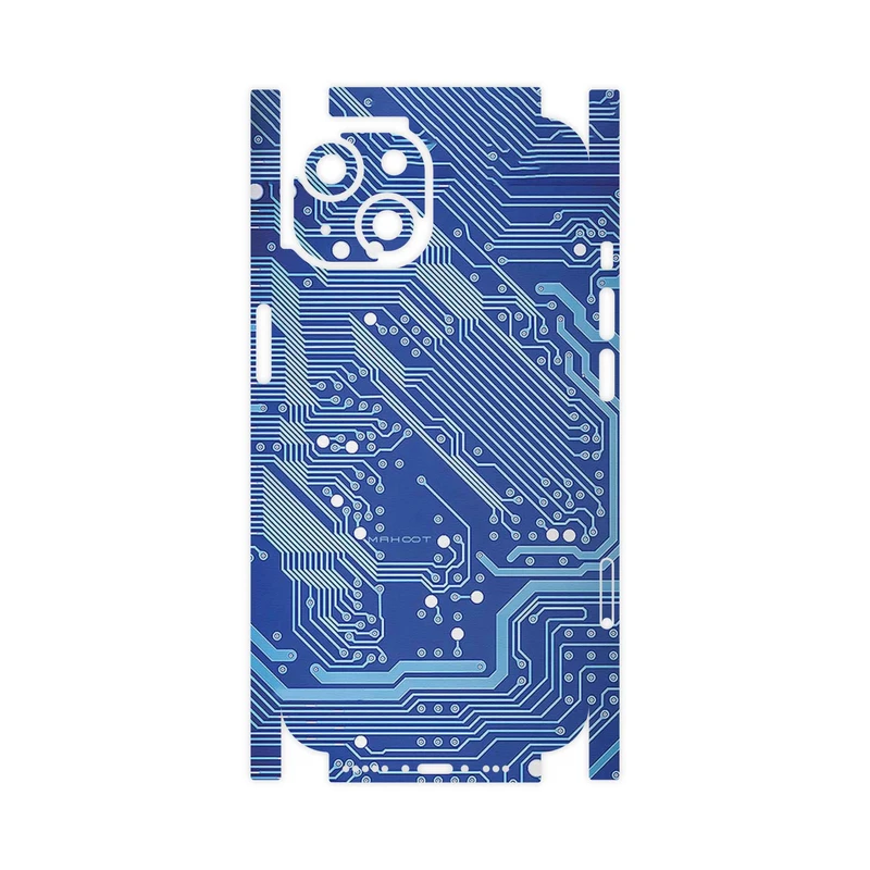 برچسب پوششی ماهوت مدل Blue_Printed_Circuit_Board-FullSkin مناسب برای گوشی موبایل اپل iPhone 14