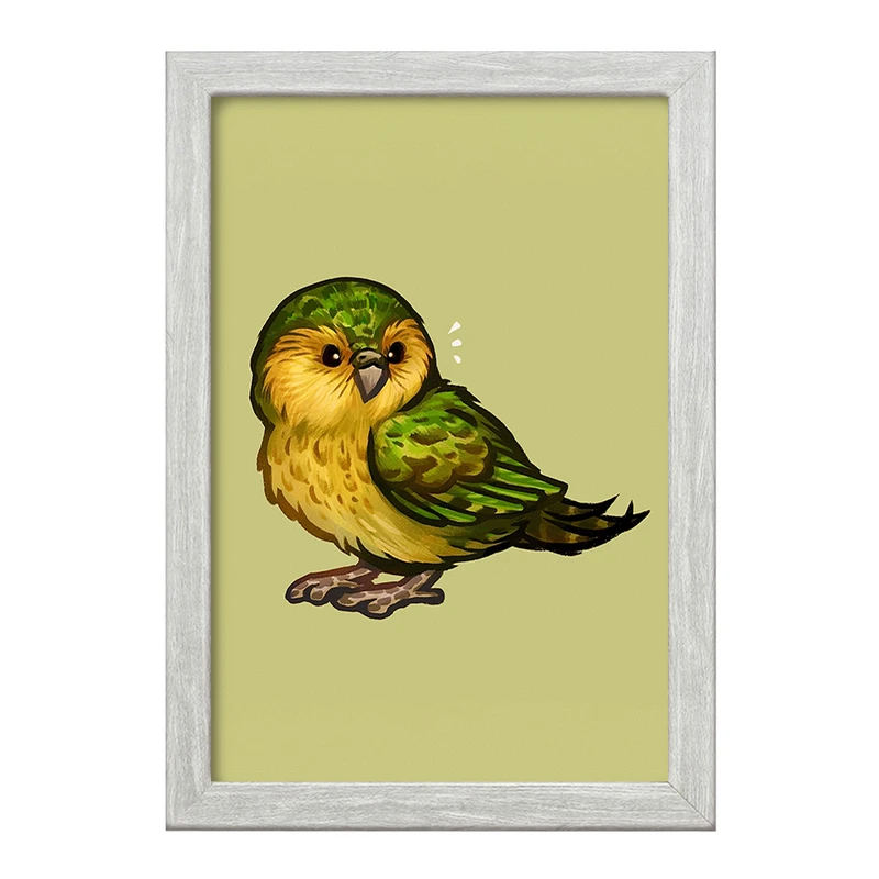 تابلو خندالو طرح گنجشک حیوانات بامزه  کد 21052