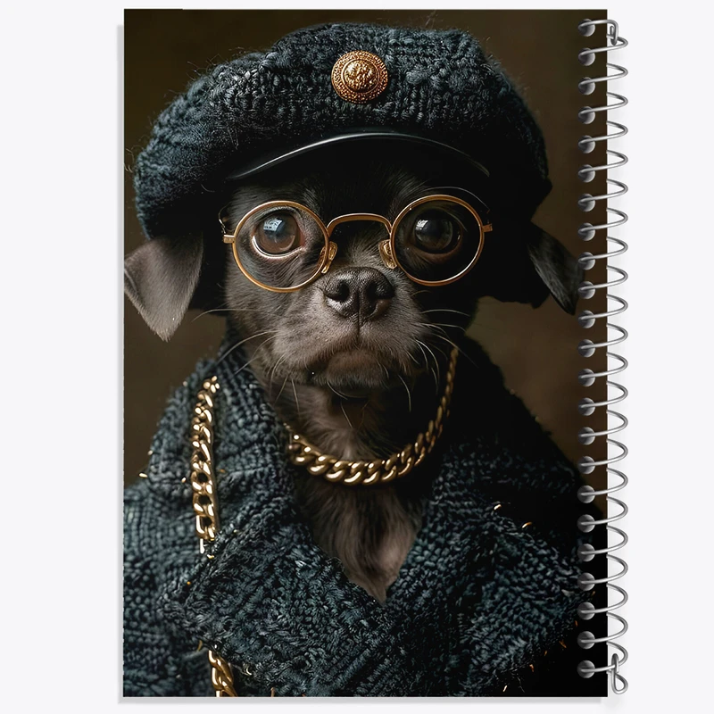 دفتر مشق 100 برگ خندالو طرح سگ کد F10045