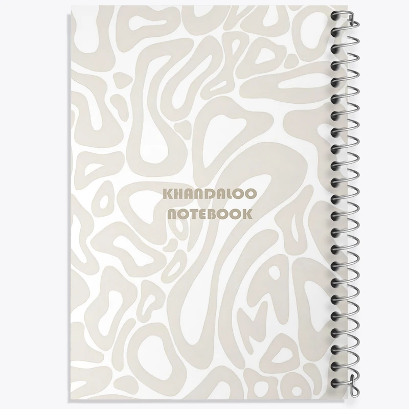 دفتر طراحی 50 برگ خندالو طرح مدرن کد N8575