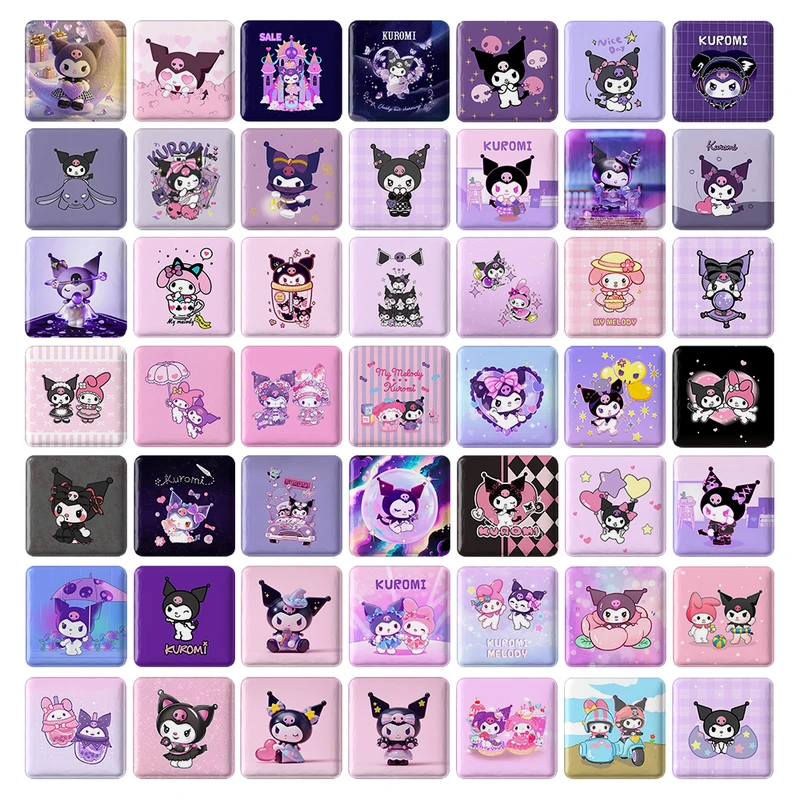 پیکسل خندالو طرح کرومی و مای ملودی کد 186 مدل مربعی مجموعه 49 عددی