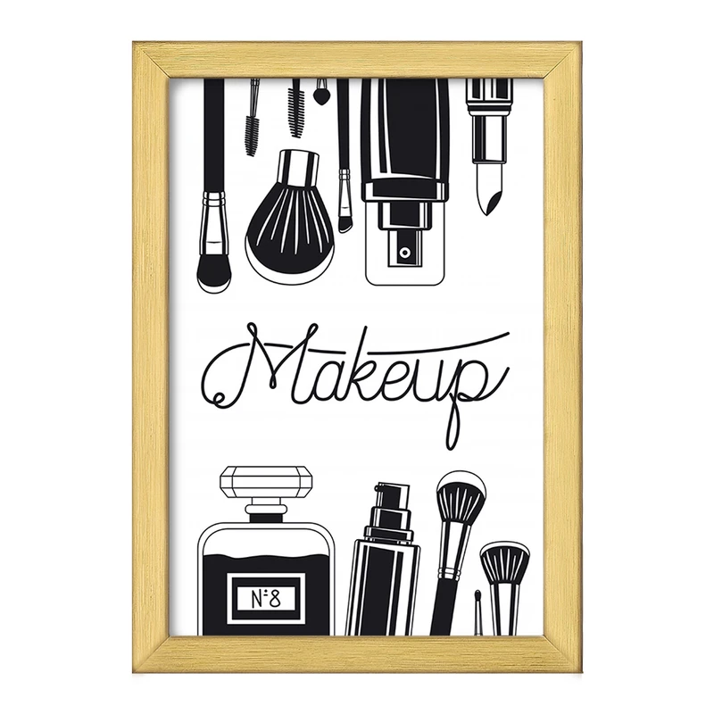 تابلو خندالو طرح آرایشگر و میکاپ آرتیست کد F1915