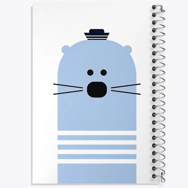 دفتر مشق 50 برگ خندالو طرح فوک بامزه کد F3166