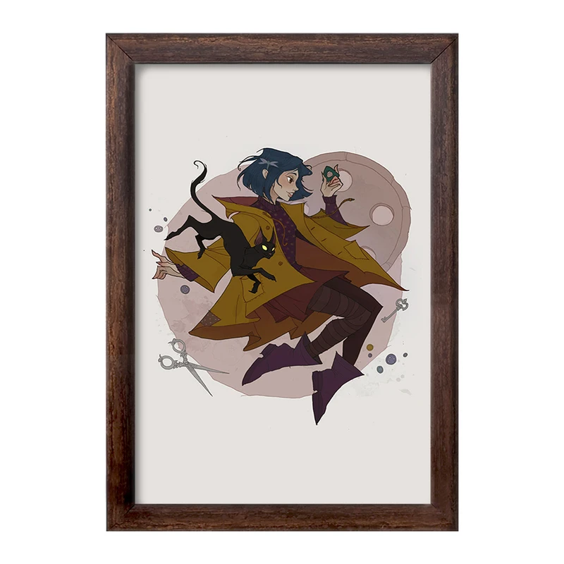 تابلو خندالو طرح کورالاین Coraline  کد 20782