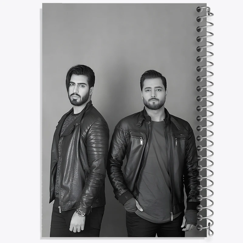 دفتر ژورنال نویسی 50 برگ خندالو مدل نقطه ای طرح ماکان بند کد F3162