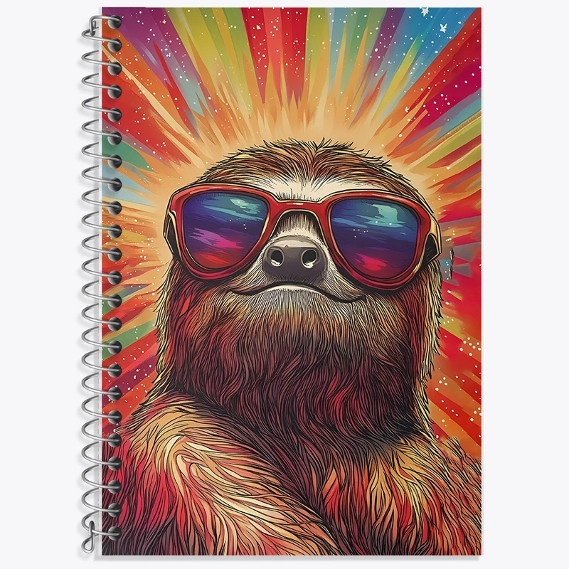 دفتر نت موسیقی 50 برگ خندالو طرح تنبل کد F9725