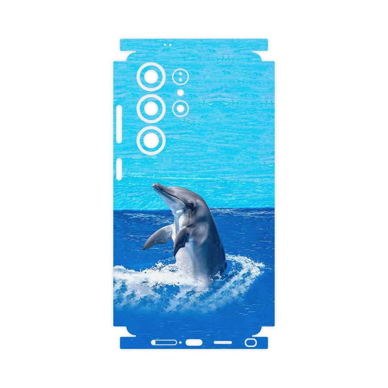 برچسب پوششی ماهوت مدل Dolphin-FullSkin مناسب برای گوشی موبایل سامسونگ Galaxy S25 Ultra