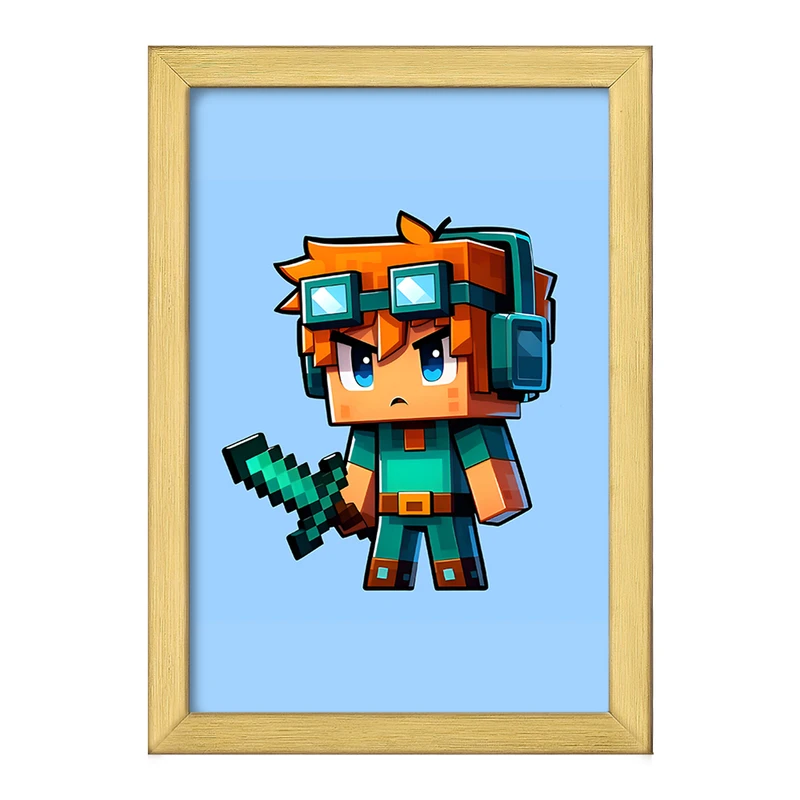 تابلو خندالو طرح ماینکرافت (Minecraft) کد F12065