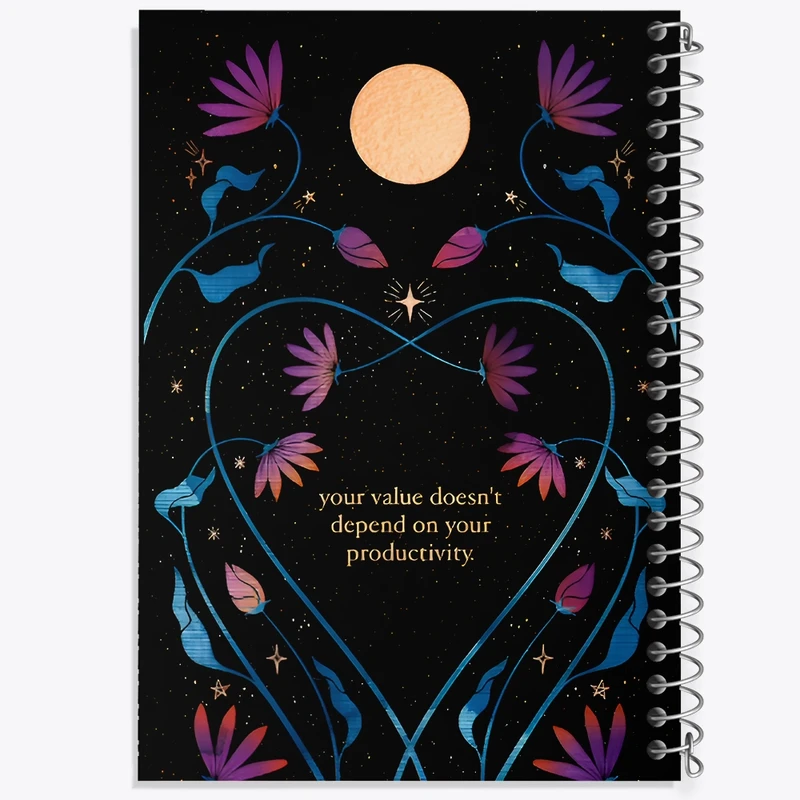 دفتر طراحی 50 برگ خندالو طرح انگیزشی کد N4454