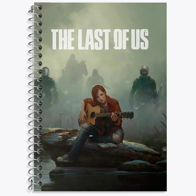 دفتر لغت 50 برگ خندالو طرح (The Last Of Us) آخرین بازمانده از ما کد N9304