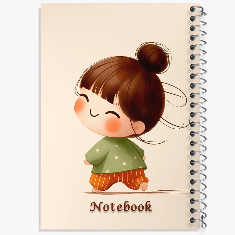 دفتر نقاشی 50 برگ خندالو طرح دخترانه کودکانه کد N7014