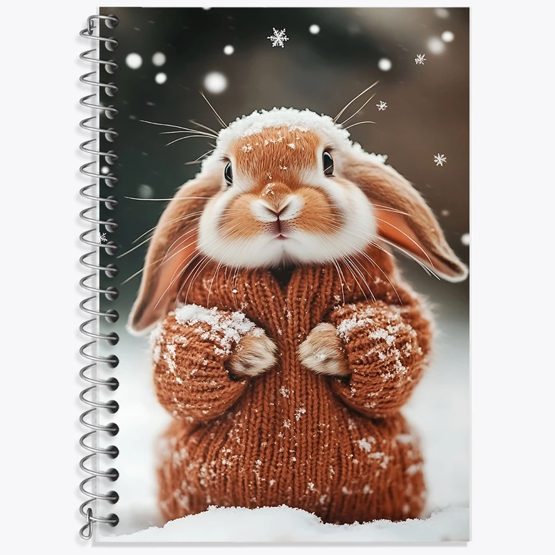 دفتر نت موسیقی 50 برگ خندالو طرح خرگوش کد F10029