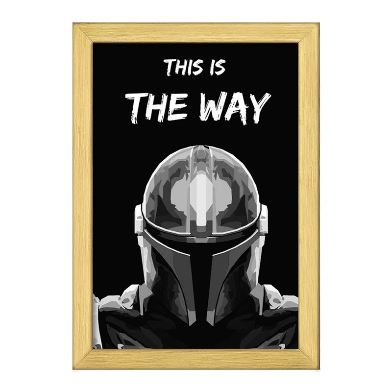 تابلو خندالو طرح جنگ ستارگان (Star Wars) کد F10752
