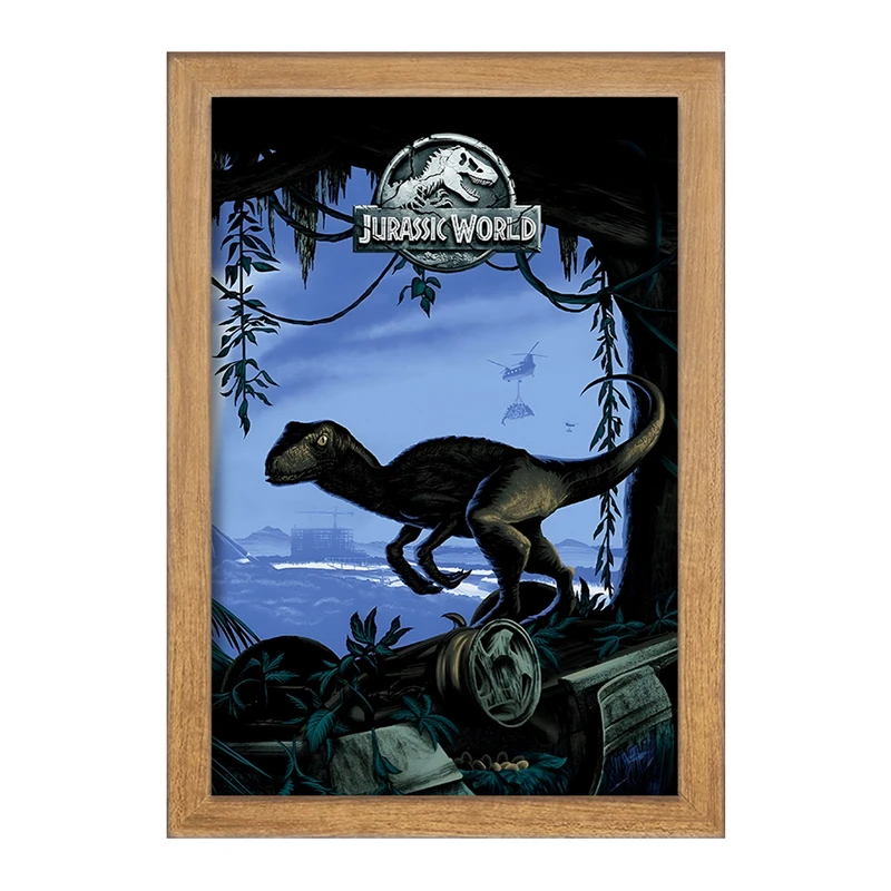 تابلو خندالو طرح ژوراسیک (Jurassic Park) کد F13793