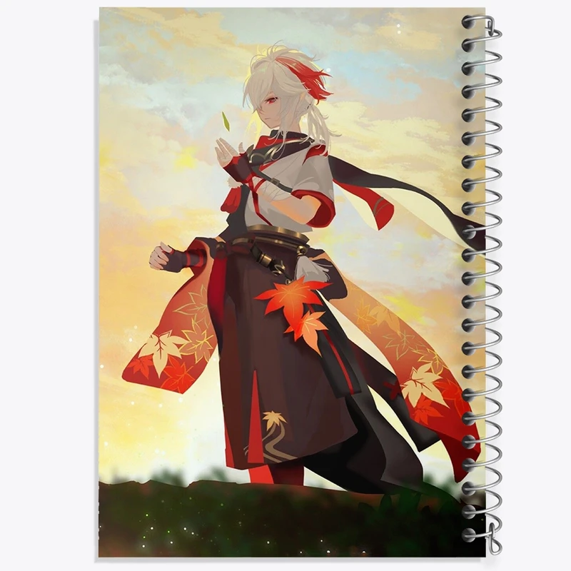 دفتر طراحی 50 برگ خندالو طرح بازی گنشین ایمپکت Genshin Impact کد 25694