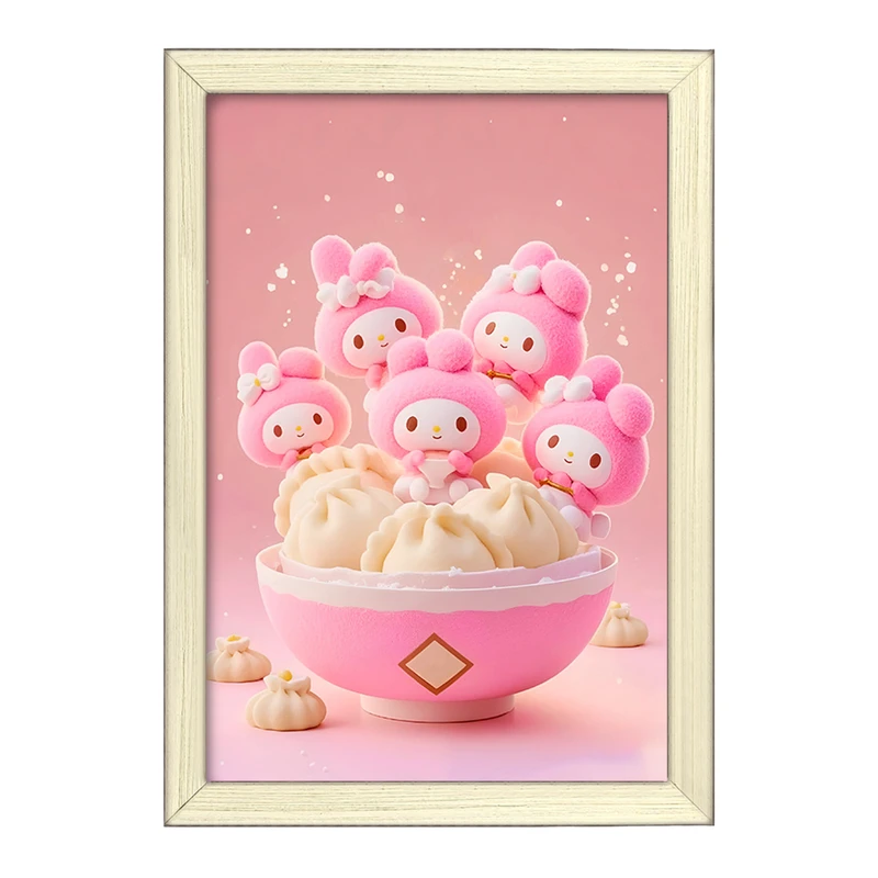 تابلو خندالو طرح کرومی (Kuromi) کد F10298