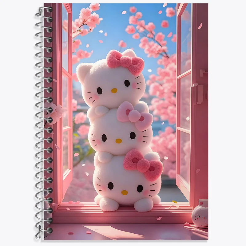 دفتر نت موسیقی 50 برگ خندالو طرح هلو کیتی کد F9182